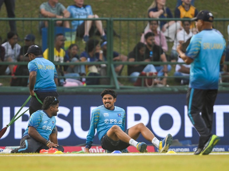 Babar Azam left out as Sri Lanka ask Pakistan to bat first in Super 8s clash in the ICC Men's T20 World Cup 2026 at the Pallekele International Stadium in Kandy on Saturday. Photo credit: IANS