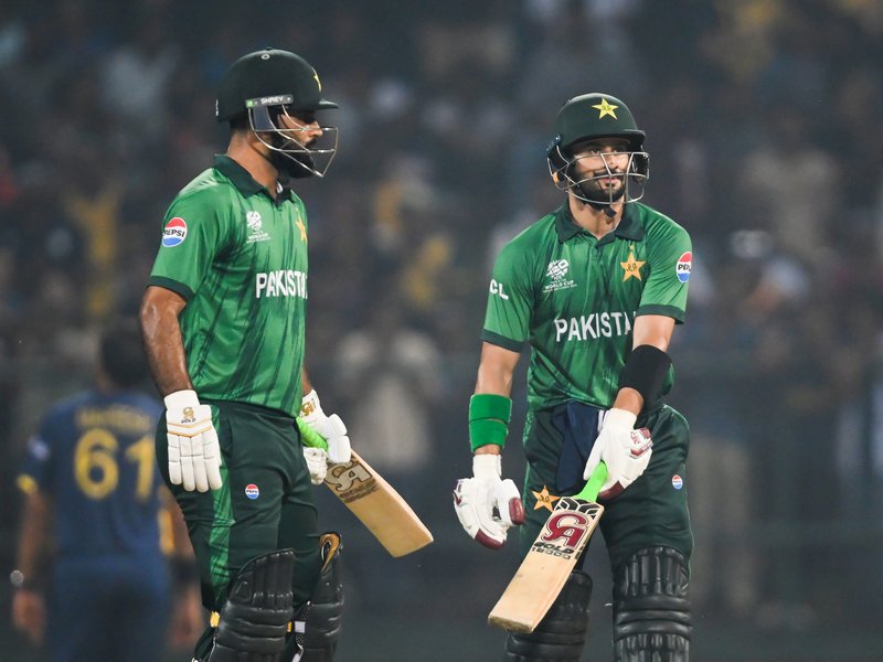 Sahibzada Farhan breaks Virat Kohli's record, registers most runs in a single edition of the ICC Men's T20 World Cup, during Pakistan's clash with Sri Lanka in Group 2 Super 8 in Kandy on Saturday. Photo credit: IANS 