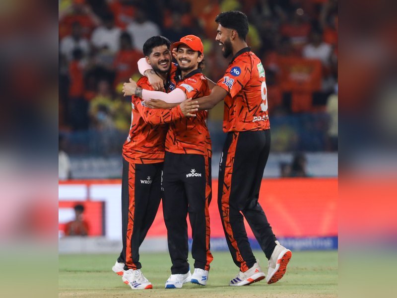 'Young bowlers delivered under pressure,' says Ishan Kishan after Sunrisers Hyderabad beat Chennai Super Kings in Indian Premier League (IPL) 2026 in Hyderabad on Saturday. Photo credit: IANS 