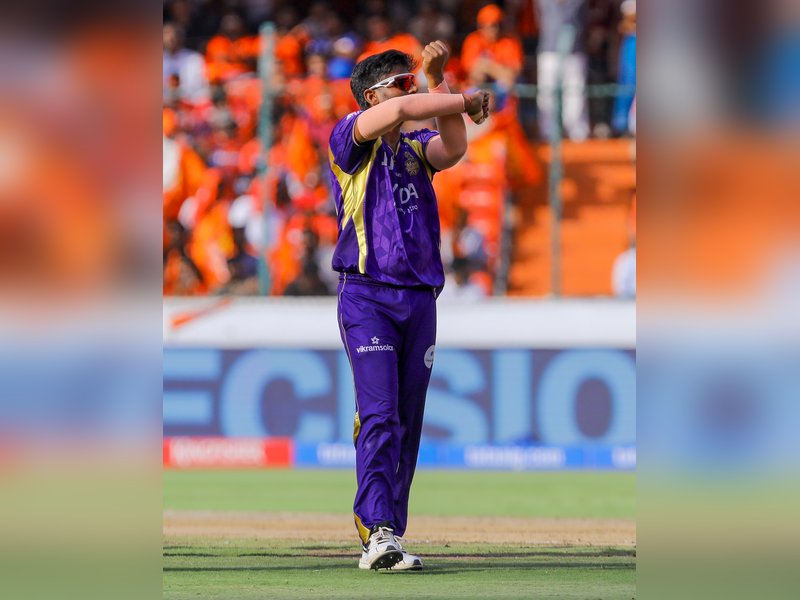 Want to contribute in every department, says Anukul Roy as he embraces bigger role as Kolkata Knight Riders fight for playoff spot. Photo credit: IANS