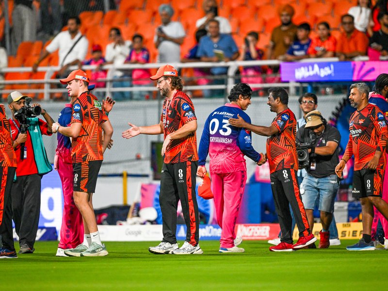 Sunrisers Hyderabad’s style of play is a brand to admire but comes at a cost, says former SRH head coach Tom Moody after they suffered a 47-run loss to Rajasthan Royals in the Indian Premier League (IPL) 2026 Eliminator clash. Photo credit: IANS 