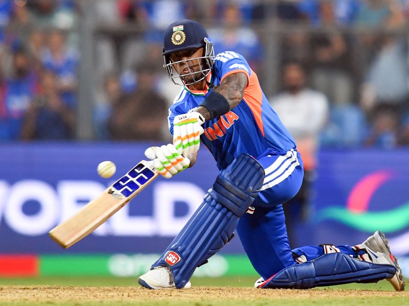 T20 WC: Skipper Surya slams fourth fifty of 2026 in record-breaking effort