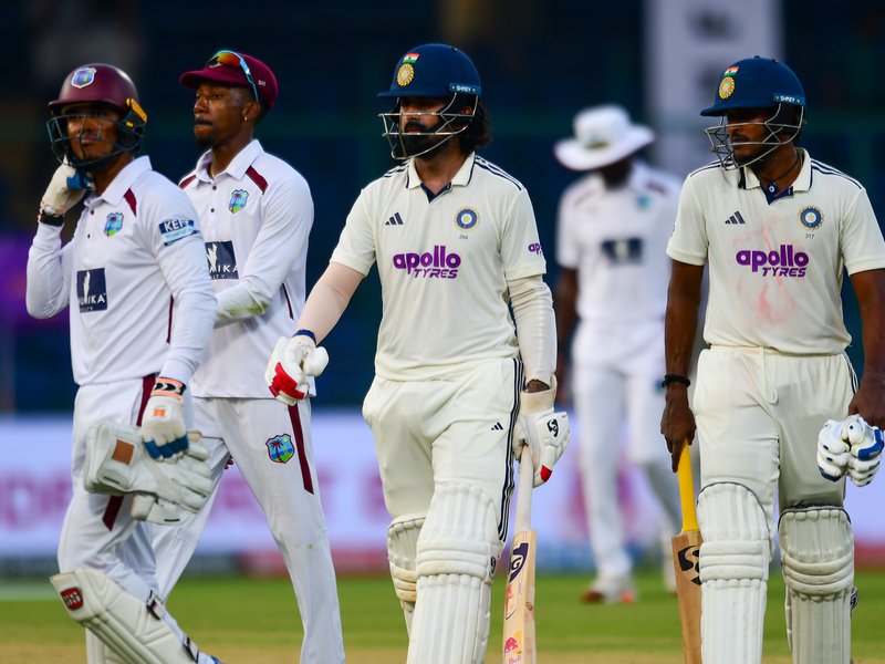 2nd Test: India require 58 runs on day five to complete 2-0 series win over West Indies (ld)