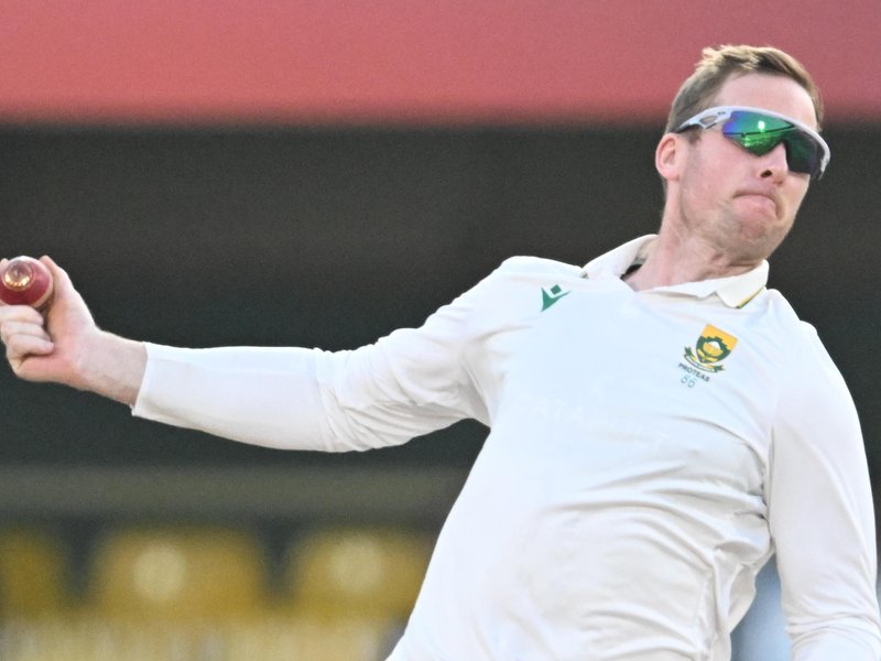 Proteas spinner Simon Harmer joins Durban's Super Giants (DSG) as temporary replacement for Sunil Narine. Photo credit: IANS file photo
