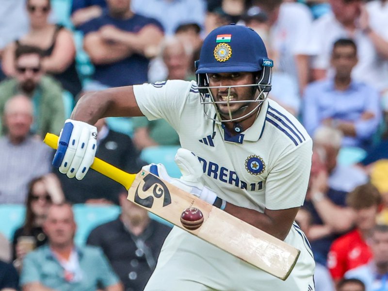 5th Test: You know your game is in good order if you can hit mid-on, says Hussain on Sudharsan