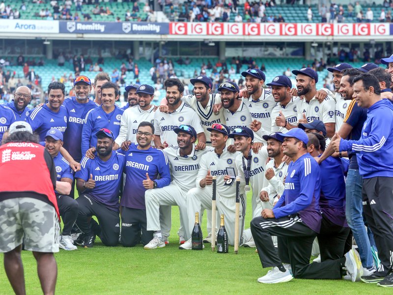 I don’t think many people gave this Indian team a chance: Kaif reflects on historic Oval thriller in the Anderson-Tendulkar Trophy in London on Monday. Photo credit: IANS