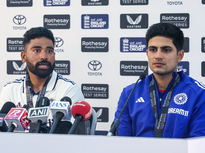 This Indian team believes in getting through the opposition with an opening, says Shubman Gill after their series-levelling victory in The Oval Test in the Anderson-Tendulkar Trophy on Monday. Photo credit: IANS