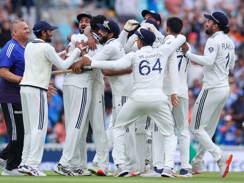 5th Test: Siraj’s five-for powers India to thrilling six-run win, level series 2-2