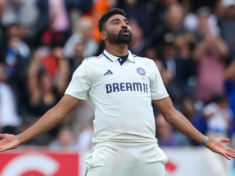 Mohammed Siraj’s ‘belief’ leads India to famous Oval-win and 2–2 series draw in the fifth and final Test of the Anderson-Tendulkar Trophy at The Oval in London on Monday. Photo credit: IANS