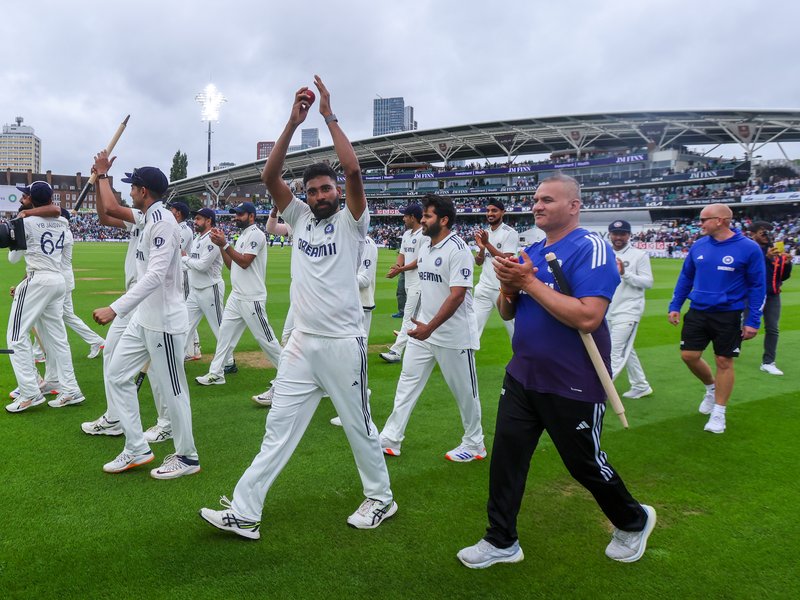 'Supermen from India': Sachin Tendulkar, Sourav Ganguly lead tributes for series-levelling win in the Anderson-Tendulkar Trophy in London on Monday. Photo credit: IANS