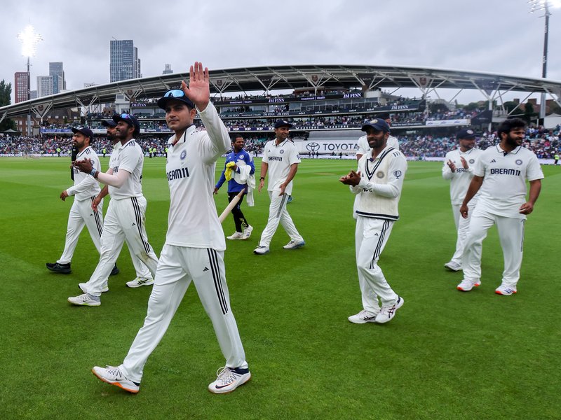 Shubman Gill & Co put all doubts to rest, showed everyone what this Indian team is made of, says Varun Aaron after the team's six-run victory over England in the fifth and final Test match of the Anderson-Tendulkar Trophy at The Oval in London on Monday. Photo credit: IANS