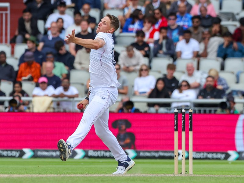 Brydon Carse out of England squad for second Test against Pakistan, Cricket Regulator to probe nightclub incident involving him. Photo credit: EnglandCricket/X