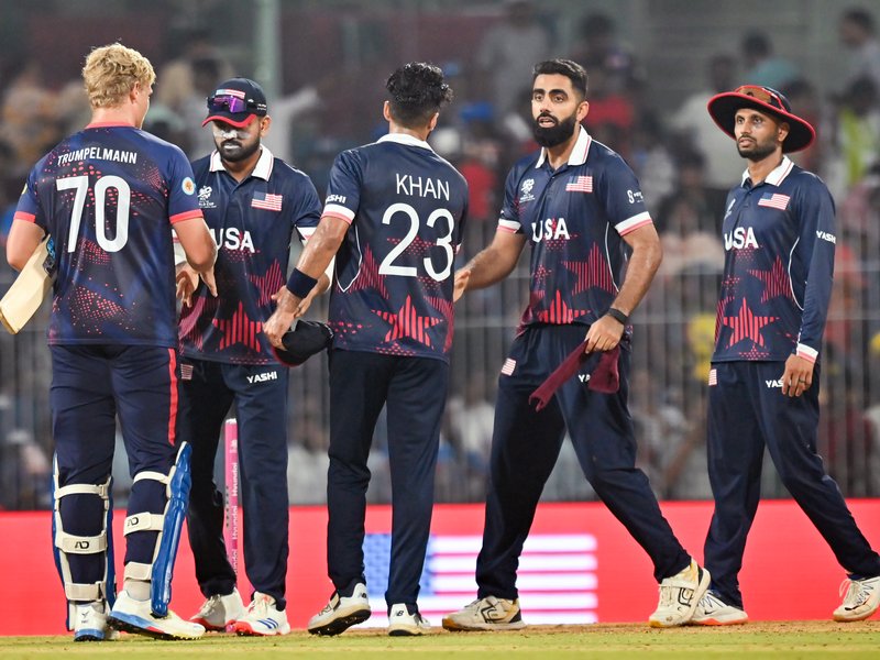 T20 WC: All the stats from USA'S 31-run win against Namibia