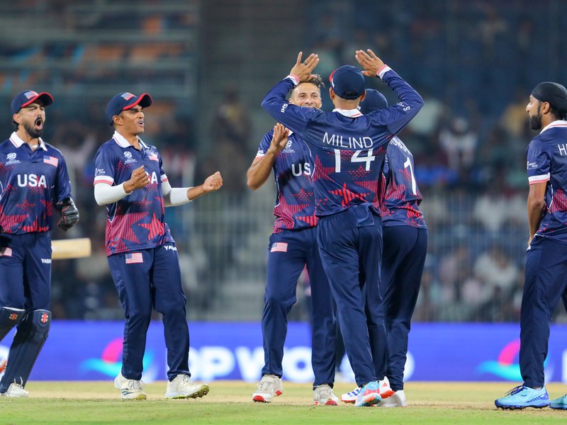 T20 WC: Van Schalkwyk shines as USA beat Namibia by 31 runs to keep Super 8 hopes alive