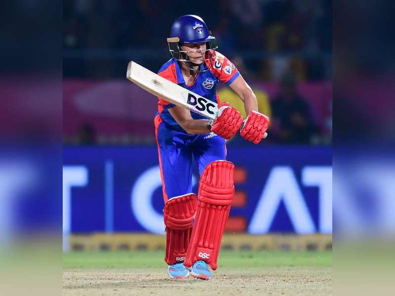 Nandni Sharma, Laura Wolvaardt star as Delhi Capitals end Royal Challengers Bengaluru’s unbeaten run, move to second place in the Women's Premier League (WPL) 2026 in Vadodara on Saturday. Photo credit: IANS