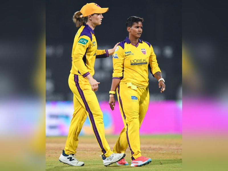 UP Warriorz skipper Lanning praises bowlers for pulling game till last over after Delhi Capitals win their clash at the DY Patil Stadium in Navi Mumbai on Wednesday. Photo credit: IANS