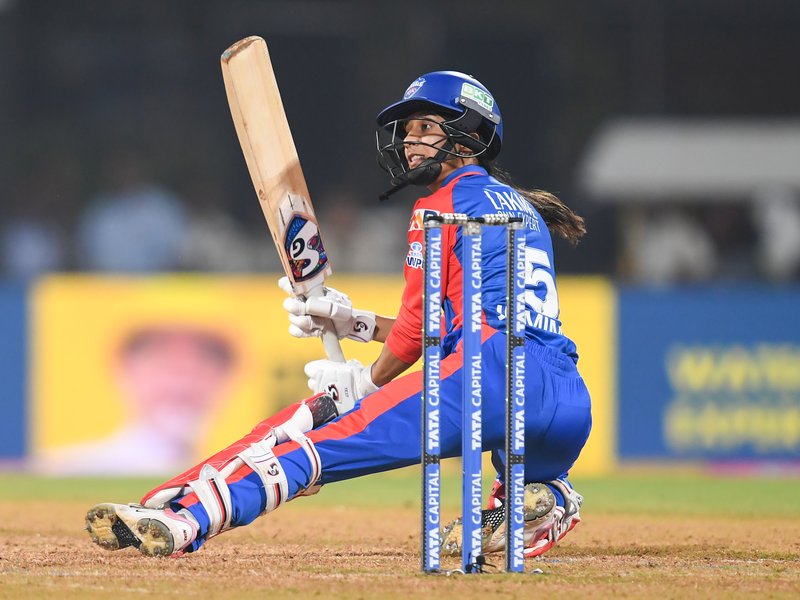 It was a nail-biting finish, but extremely proud of the way the girls played, says Delhi Capitals' skipper Jemimah Rodrigues after their last-over win against UP Warriorz in Women's Premier League (WPL) 2026 in Navi Mumbai on Wednesday. Photo credit: IANS