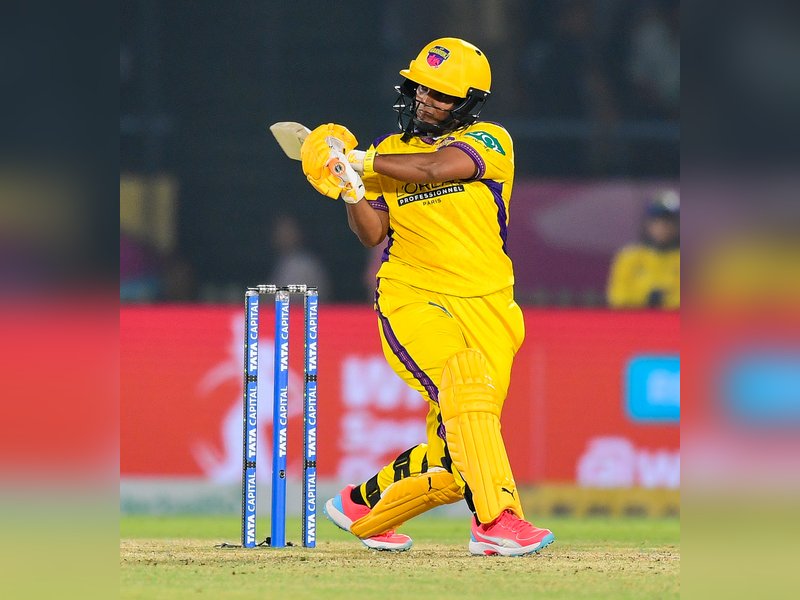 Deepti Sharma, Meg Lanning take UP Warriorz to 143/8 despite Nadine de Klerk’s bowling masterclass for Royal Challengers Bengaluru in the 18th match of the Women’s Premier League (WPL) 2026 at the Baroda Cricket Association Stadium at Kotambi, in Vidarbha on Thursday. Photo credit: IANS