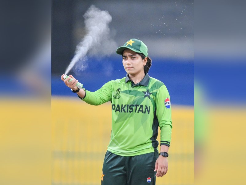 Excited to test ourselves against world’s best, says Pakistan skipper Fatima Sana ahead of ICC Women's T20 World Cup 2026 in UK. Photo credit: ICC