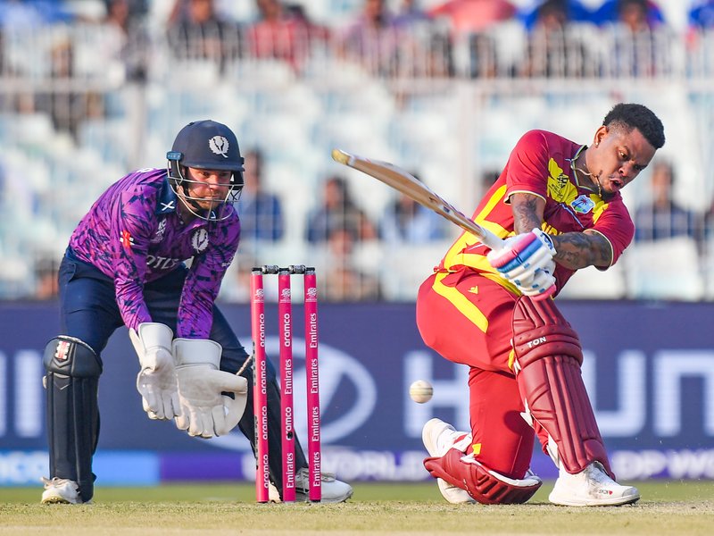T20 WC: Shimron Hetmyer's 64 powers West Indies to 182/5 against Scotland