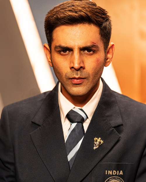 Kartik Aaryan exudes pride as he dons India blazer in Chandu Champion first look