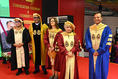 A constitutional culture allows citizens to hold policymakers to account:  Justice B.V. Nagarathna, Judge, Supreme Court, at JGU's 12th Convocation