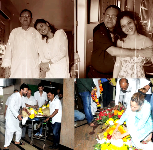  Ankita Lokhande breaks down at father's funeral; Vicky Jain consoles her