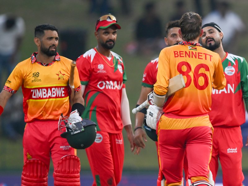 T20 WC: Zimbabwe register dominant eight-wicket win against Oman in campaign opener