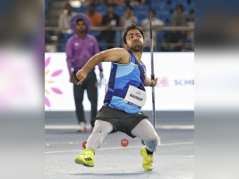 Navdeep credits SAI, JLN Stadium training facilities for Asian Para Games bronze