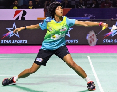 Ashmita Chaliha registers a comfortable win to reach semifinals; Anmol Kharb bows out of the Macau Open BWF World Tour Super 300 in Macau on Friday. Photo credit: IANS