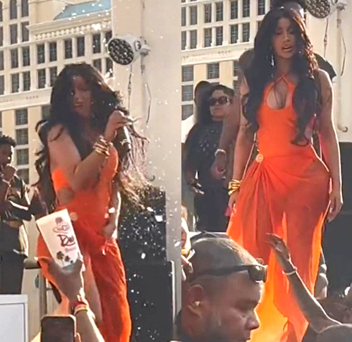 Cardi B mocked after microphone incident as her voice kept singing in background