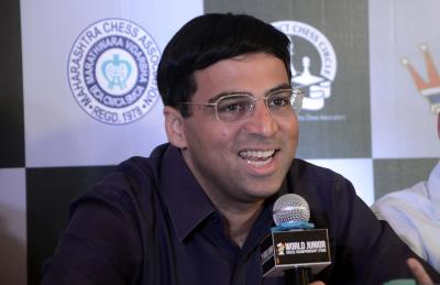 Vishwanathan Anand to step aside as FIDE Deputy President; President Dvorkovich seeks third term. Photo credit: IANS 