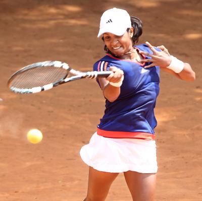 Impressive Prarthana Thombare keeps India’s hopes alive, reaches doubles final of the Mumbai Open WTA 125K Series Tennis Championships in Mumbai on Saturday.