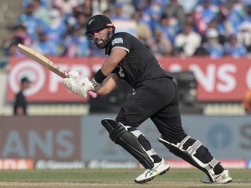 1st ODI: Daryl Mitchell’s 84 helps New Zealand set 301-run target for India