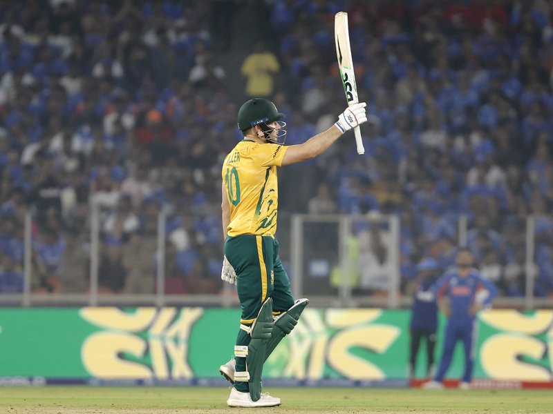 भारत के खिलाफ टी20 वर्ल्ड कप में दूसरी फिफ्टी, 4 पारियों में 166 रन बना चुके डेविड मिलर 