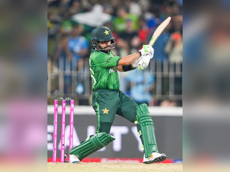 Sahibzada Farhan and Babar Azam power Pakistan to 190/9 against the USA in a Group A match in the ICC Men's T20 World Cup 2026 in Colombo on Tuesday. Photo credit: IANS