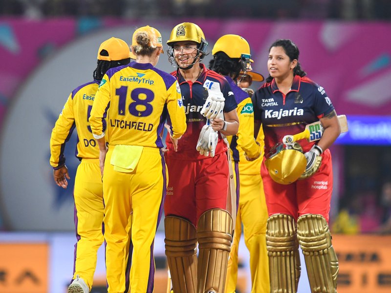 We were outplayed by Royal Challengers Bengaluru (RCB) tonight, says UP Warriorz skipper Meg Lanning in the Women's Premier League (WPL) 2026 at the Dr. DY Patil Stadium in Navi Mumbai on Monday. Photo credit: IANS