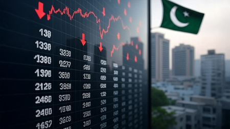 Pakistan stock markets continue to bleed, plunges over 1,600 points Pakistan stock markets continue to bleed, plunges over 1,600 points