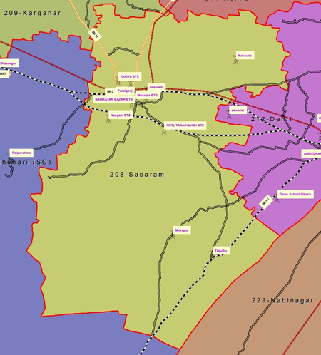 बिहार चुनाव  सासाराम में बदलते समीकरणों की कहानी, दिलचस्प है इतिहास बिहार चुनाव  सासाराम में बदलते समीकरणों की कहानी, दिलचस्प है इतिहास