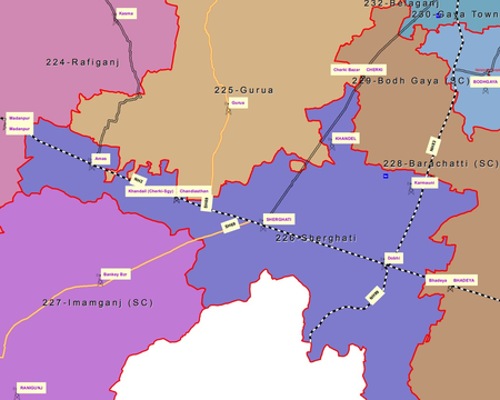बिहार चुनाव शेरघाटी सीट पर एनडीए और महाठबंधन के बीच कांटे की टक्कर बिहार चुनाव शेरघाटी सीट पर एनडीए और महाठबंधन के बीच कांटे की टक्कर