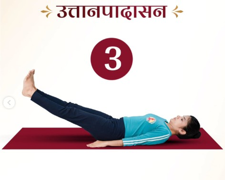 योग की शक्ति उत्तानपादासन से पेट की चर्बी घटाएं, तनाव को कम करने में भी कारगर योग की शक्ति उत्तानपादासन से पेट की चर्बी घटाएं, तनाव को कम करने में भी कारगर