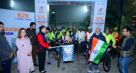 देश के अलग-अलग राज्यों से तीन प्रमुख साइकिल यात्रा का आयोजन देश के अलग-अलग राज्यों से तीन प्रमुख साइकिल यात्रा का आयोजन