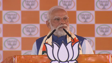 राहुल कांग्रेस और तेजस्वी जंगलराज के युवराज, दोनों दल एक-दूसरे के बाल नोच रहे  पीएम मोदी