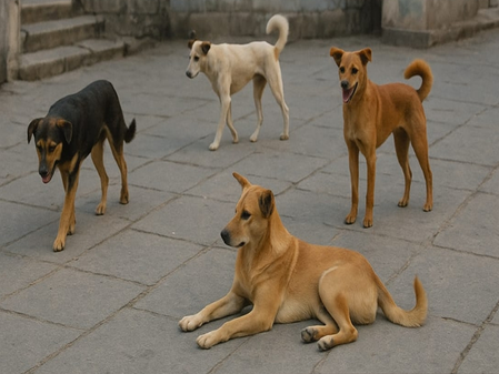 SC to hear stray dogs matter tomorrow; Chief Secys of states, UTs to appear physically