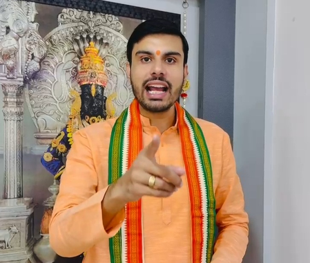 देश में रहना है तो वंदे मातरम गाना होगा  आचार्य तुषार भोसले