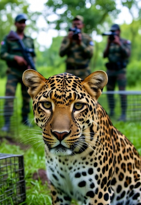 जुन्नर में तेंदुए की तलाश तेज, गोली मारने की मिली अनुमति