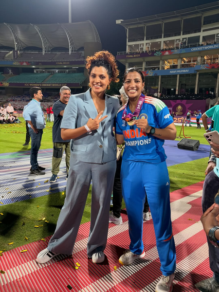 Saiyami Kher cries tears of joy after women's cricket team's historic victory