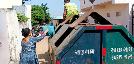 गुजरात जामनगर के गांवों में ‘निर्मल गुजरात 2.0’ का असर, महिलाओं को अब दरवाजे पर मिल रही सफाई सुविधा