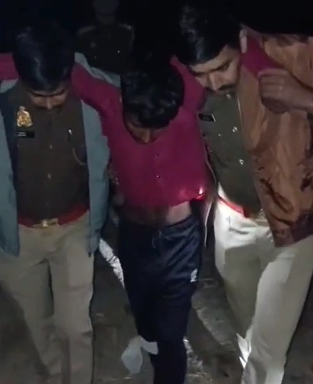 हरदोई नाबालिग से रेप का आरोपी पुलिस मुठभेड़ के बाद गिरफ्तार, 25 हजार का था इनाम हरदोई नाबालिग से रेप का आरोपी पुलिस मुठभेड़ के बाद गिरफ्तार, 25 हजार का था इनाम