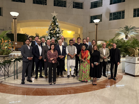 MoS Margherita meets business community in Ecuador, discusses strengthening bilateral trade MoS Margherita meets business community in Ecuador, discusses strengthening bilateral trade